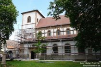 Oberrhein: Sankt-Lambert-Basilika in Bechtheim - Foto: Stefan Frerichs / RheinWanderer.de