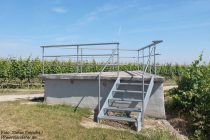 Oberrhein: Aussichtspunkt Altes Flakhäuschen bei Osthofen - Foto: Stefan Frerichs / RheinWanderer.de