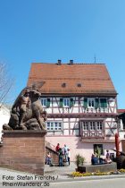 Pfälzerwald: Ehrenmal in Dahn - Foto: Stefan Frerichs / RheinWanderer.de