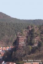 Pfälzerwald: Jungfernsprung bei Dahn - Foto: Stefan Frerichs / RheinWanderer.de