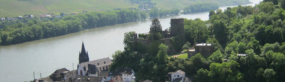 Mittelrhein: Blick auf Niederheimbach - Foto: Stefan Frerichs / RheinWanderer.de