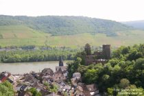 Mittelrhein: Blick auf Niederheimbach - Foto: Stefan Frerichs / RheinWanderer.de