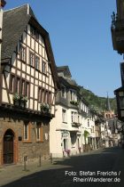 Mittelrhein: Oberstraße in Bacharach - Foto: Stefan Frerichs / RheinWanderer.de