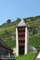 Mittelrhein: Postenturm in Bacharach - Foto: Stefan Frerichs / RheinWanderer.de