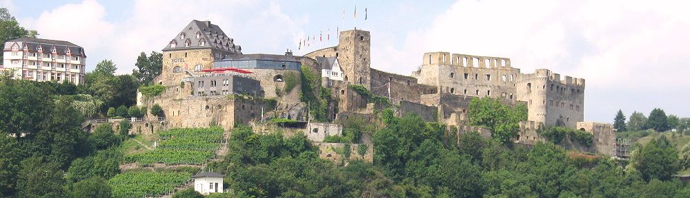 Mittelrhein: Burg Rheinfels bei Sankt Goar - Foto: Stefan Frerichs / RheinWanderer.de