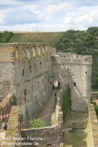 Mittelrhein: Aufgang zur Kernburg von Burg Rheinfels - Foto: Stefan Frerichs / RheinWanderer.de