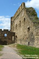 Mittelrhein: Inneres der Kernburg von Burg Rheinfels - Foto: Stefan Frerichs / RheinWanderer.de