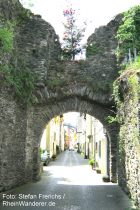 Mittelrhein: Binger Tor von Boppard - Foto: Stefan Frerichs / RheinWanderer.de