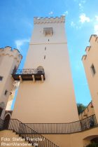 Mittelrhein: Bergfried von Schloss Stolzenfels - Foto: Stefan Frerichs / RheinWanderer.de