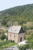 Mittelrhein: Clemens-Kapelle bei Lorchhausen - Foto: Stefan Frerichs / RheinWanderer.de