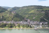 Mittelrhein: Wirbellay-Blick auf Bacharach - Foto: Stefan Frerichs / RheinWanderer.de