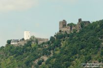 Mittelrhein: Die Burgen Sterrenberg und Liebenstein - Foto: Stefan Frerichs / RheinWanderer.de