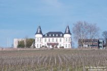 Inselrhein: Schloss Hansenberg in Johannisberg - Foto: Stefan Frerichs / RheinWanderer.de