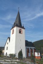 Mosel: Sankt-Luzia-Kirche in Löf - Foto: Stefan Frerichs / RheinWanderer.de