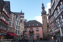 Mosel: Marktplatz der Altstadt von Cochem - Foto: Stefan Frerichs / RheinWanderer.de