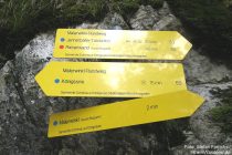 Berchtesgadener Land: Malerwinkel-Rundwegweiser - Foto: Stefan Frerichs / RheinWanderer.de