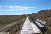 Amrum: Bohlenweg hinter Wittdün - Foto: Stefan Frerichs / RheinWanderer.de