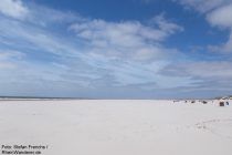 Amrum: Blick am Süddorfer Strand nach Norden - Foto: Stefan Frerichs / RheinWanderer.de