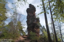 Pfälzerwald: Napoleonsfels bei Bruchweiler-Bärenbach - Foto: Stefan Frerichs / RheinWanderer.de