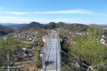 Pfälzerwald: Aussichtspunkt Hahnfels bei Erfweiler - Foto: Stefan Frerichs / RheinWanderer.de