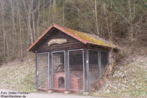 Pfälzerwald: rekonstruierter Brennofen einer ehemaligen Ziegelhütte - Foto: Stefan Frerichs / RheinWanderer.de