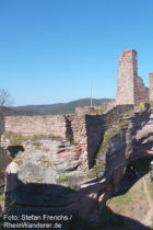 Pfälzerwald: Burg Grafendahn - Foto: Stefan Frerichs / RheinWanderer.de