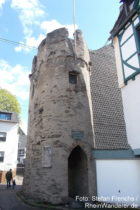 Mittelrhein: Pankgrafenturm in Braubach - Foto: Stefan Frerichs / RheinWanderer.de