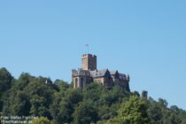 Mittelrhein: Blick auf Burg Lahneck - Foto: Stefan Frerichs / RheinWanderer.de