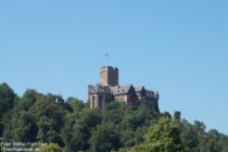 Mittelrhein: Blick auf Burg Lahneck - Foto: Stefan Frerichs / RheinWanderer.de