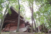 Pfälzerwald: Felsturm des Felsenmeers - Foto: Stefan Frerichs / RheinWanderer.de