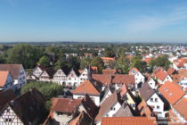 Odenwald: Blick von der Bergkirche auf die Altstadt von Zwingenberg - Foto: Stefan Frerichs / RheinWanderer.de