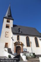 Mosel: Sankt-Hilarius-Kirche in Eller - Foto: Stefan Frerichs / RheinWanderer.de