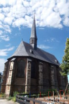 Niederrhein: Marienkapelle in Monheim - Foto: Stefan Frerichs / RheinWanderer.de