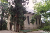 Niederrhein: Schlosskapelle bei Schloss Garath - Foto: Stefan Frerichs / RheinWanderer.de