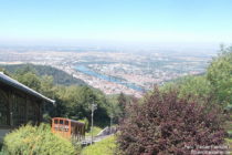 Neckar: Heidelberger Bergbahn an der Station Königstuhl- Foto: Stefan Frerichs / RheinWanderer.de