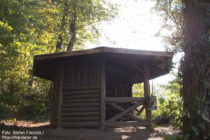 Odenwald: Essigkammhütte bei Heppenheim - Foto: Stefan Frerichs / RheinWanderer.de