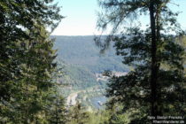 Neckar: Blick vom Reutersberg auf Neckarsteinach - Foto: Stefan Frerichs / RheinWanderer.de