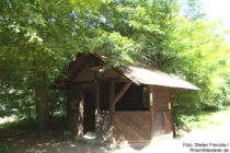 Odenwald: Paul-Forster-Hütte bei Schloss Auerbach - Foto: Stefan Frerichs / RheinWanderer.de