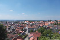 Odenwald: Blick von der Bergkirche auf Auerbach - Foto: Stefan Frerichs / RheinWanderer.de