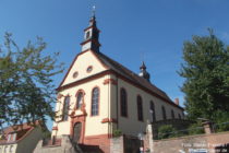 Odenwald: Sankt-Laurentius-Kirche in Hemsbach - Foto: Stefan Frerichs / RheinWanderer.de