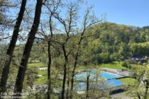 Odenwald: Waldschwimmbad im Gorxheimer Tal - Foto: Stefan Frerichs / RheinWanderer.de