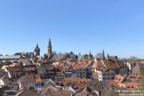 Odenwald: Blick auf die Altstadt von Weinheim - Foto: Stefan Frerichs / RheinWanderer.de