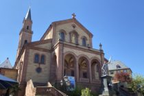 Odenwald: Sankt-Laurentius-Kirche in Weinheim - Foto: Stefan Frerichs / RheinWanderer.de