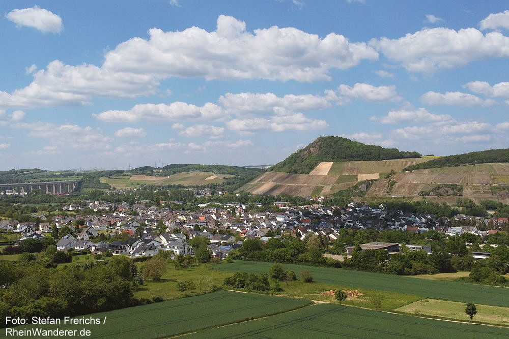 Ahr: Blick auf Heimersheim - Foto: Stefan Frerichs / RheinWanderer.de