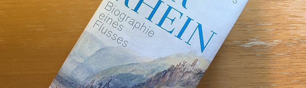 Titelbild des Buches von Hans Jürgen Balmes: Der Rhein - Umschlaggestaltung: hißmann, heilmann, hamburg - Umschlagabbildung: Joseph Mallord William Turner, Pfalz / Agnew's London / Bridgeman Images - Foto: Stefan Frerichs / RheinWanderer.de