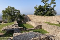 Odenwald: Überreste des Palas der Schauenburg - Foto: Stefan Frerichs / RheinWanderer.de