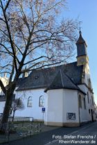 Mittelrhein: Kapuzinerkirche in Bingen - Foto: Stefan Frerichs / RheinWanderer.de