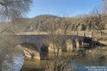 Nahe: Drususbrücke in Bingen - Foto: Stefan Frerichs / RheinWanderer.de