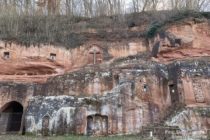 Nahe: Mittelteil der Felseneremitage bei Bretzenheim - Foto: Stefan Frerichs / RheinWanderer.de