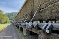 Nahe: Wanderweg am Gradierwerk 4 im Salinental von Bad Kreuznach - Foto: Stefan Frerichs / RheinWanderer.de